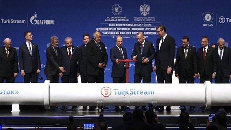 H Ρώσικη Gazprom άρχισε να στέλνει φυσικό αέριο στον Τurkish Stream και την Τουρκία