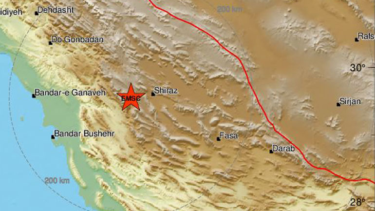 Σεισμός 5,1 Ρίχτερ στο Ιράν