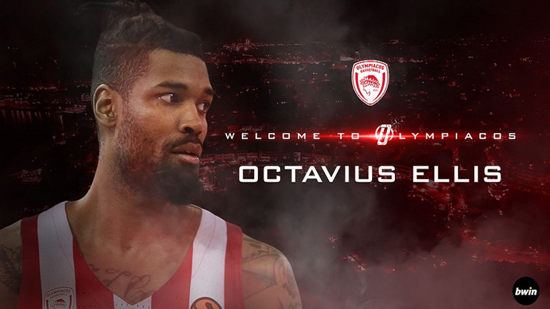 Μπάσκετ: Στον Ολυμπιακό και επίσημα ο Οκτάβιους Έλις