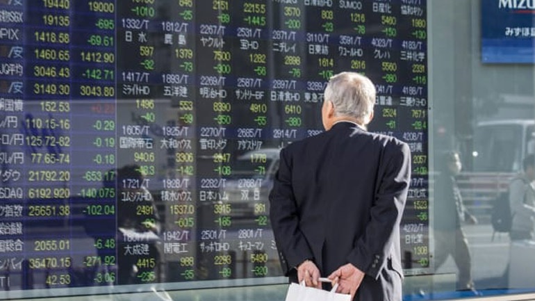 Πτωτικές τάσεις κατά τη συνεδρίαση του χρηματιστηρίου στο Τόκιο