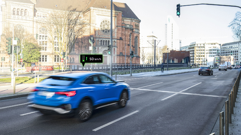 Τα αυτοκίνητα της Audi «διαβάζουν» τα φανάρια