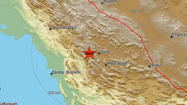 Σεισμός 4.9 Ρίχτερ στο Ιράν