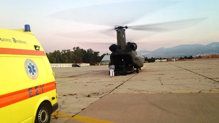 Αερομεταφορά βρέφους από τη Ρόδο στο Ηράκλειο