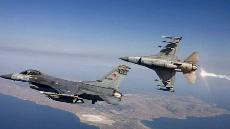 Τουρκικά F-16 πέταξαν πάνω από τους Λειψούς για δεύτερη συνεχή ημέρα