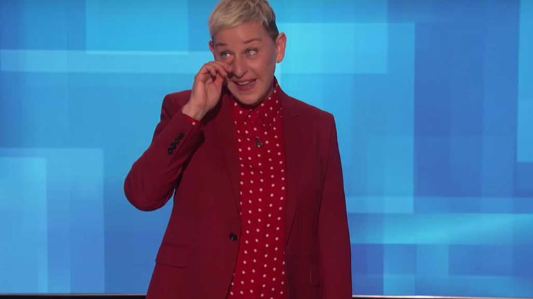 Λύγισε η Ellen DeGeneres μιλώντας για τον θάνατο του Kobe Bryant