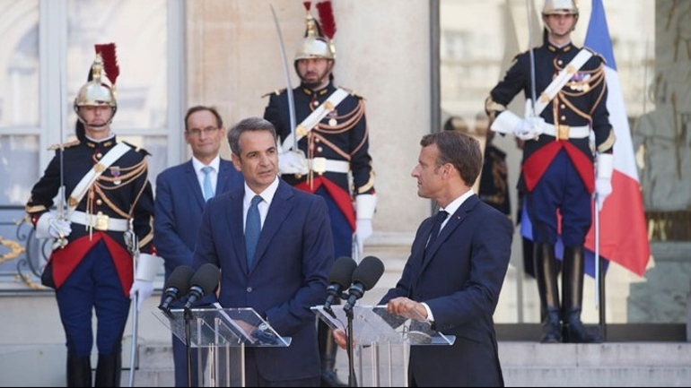 Συνάντηση Μητσοτάκη – Μακρόν στο Παρίσι