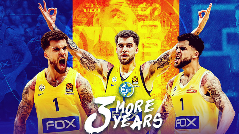 Στη Μακάμπι Τελ Αβίβ μέχρι το 2023 ο Ουίλμπεκιν