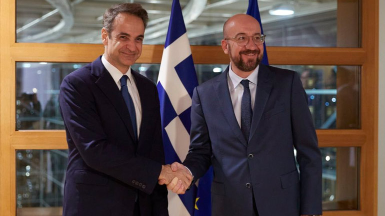 Δείπνο εργασίας του πρωθυπουργού με τον πρόεδρο του Ευρωπαϊκού Συμβουλίου