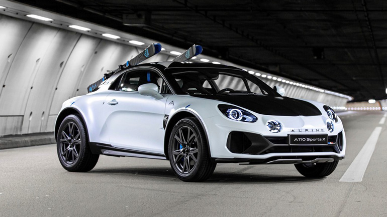 Έτοιμη για τα χιόνια η Alpine Α110 SportsΧ