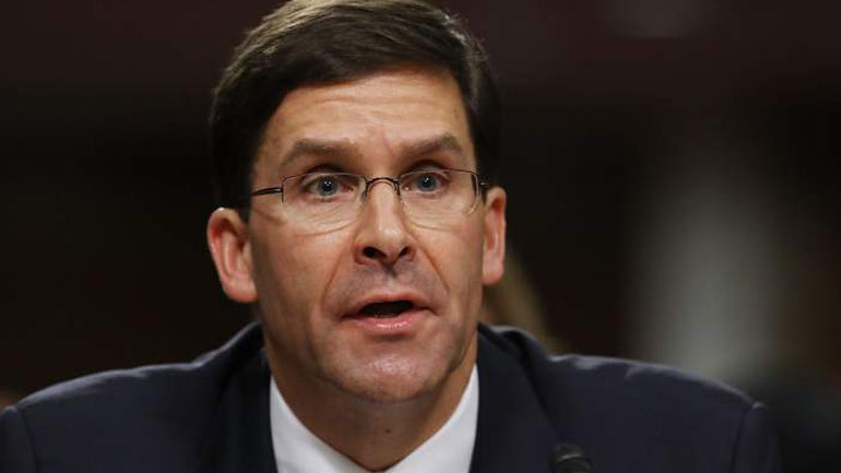 Μαρκ Έσπερ: Ο πρόεδρος Τραμπ νοιάζεται για τους στρατιώτες