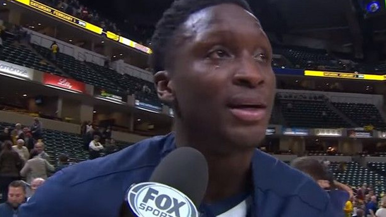 ΝΒΑ: Έβαλε τα κλάματα on camera o Ολαντίπο μετά την επιστροφή του στη δράση!