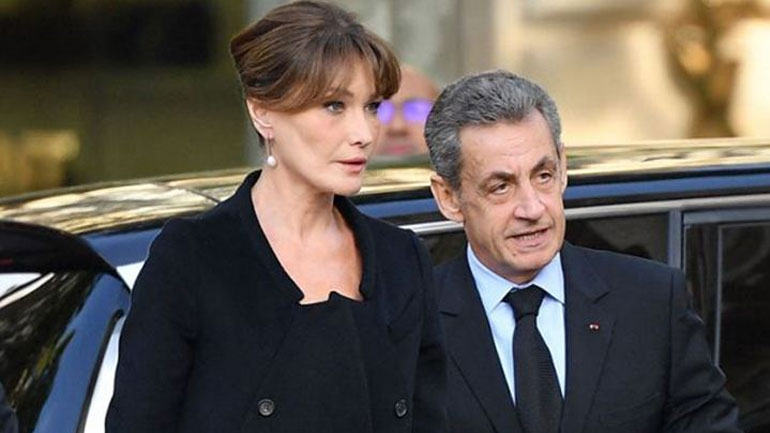 Η τρυφερή φωτογραφία της Carla Bruni με τον Nicolas Sarkozy
