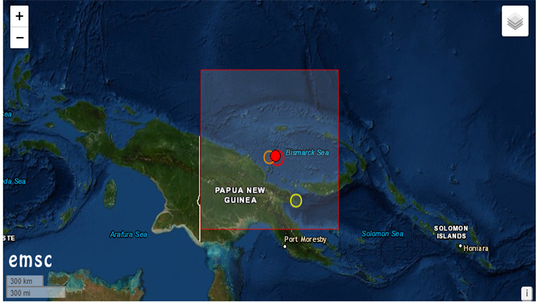Σεισμός 5,7 Ρίχτερ στη Νέα Γουϊνέα