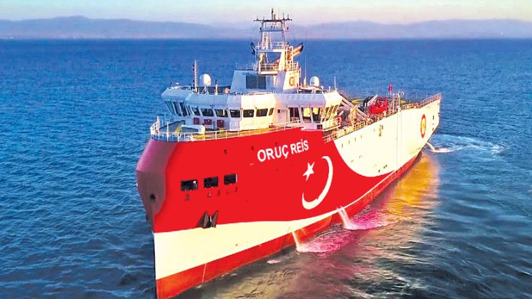 Μετά το «Νικηφόρος Φωκάς» και το «Κουντουριώτης» κοντά στο «Ορούτς Ρέις»