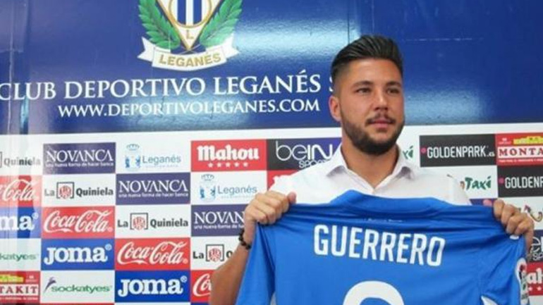 Η Λεγανιές ανακοίνωσε το δανεισμό του Γκερέρο από τον Ολυμπιακό