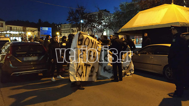 Διεκόπη η εκδήλωση του Μάκη Βορίδη στη Βέροια λόγω… ΠΑΟΚ