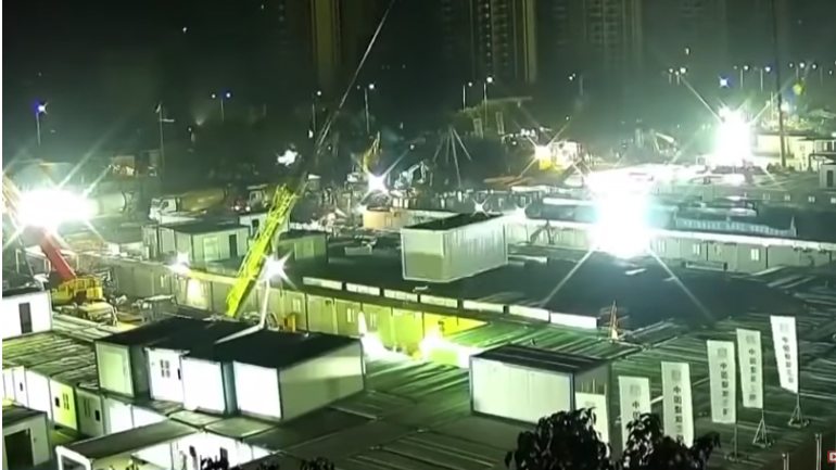 Κίνα: Έτοιμο σε χρόνο ρεκόρ το νοσοκομείο για τον κοροναϊό στη Γιουχάν