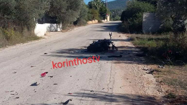Κόρινθος: Νεκρός 34χρονος μοτοσικλετιστής σε τροχαίο