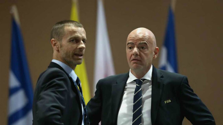 Στην Αθήνα ο πρόεδρος της UEFA μετά από πρόσκληση του πρωθυπουργού – Έστειλε μήνυμα για συνεργασία με την κυβέρνηση ο Ινφαντίνο