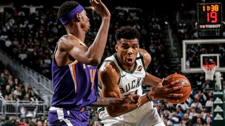 Οι καλύτερες στιγμές του Αντετοκούνμπο στη νίκη των Μπακς επί των Σανς