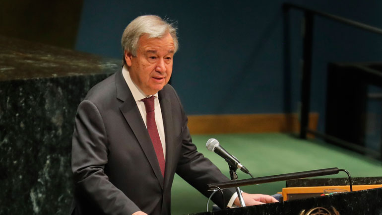 Γκουτιέρες: Να τερματιστούν οι εχθροπραξίες στην Ιντλίμπ