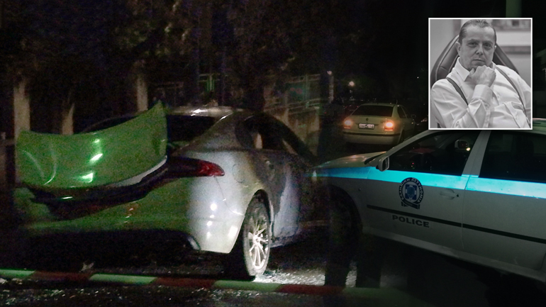 Έκρηξη στο αυτοκίνητο του εκδότη Νίκου Καραμανλή