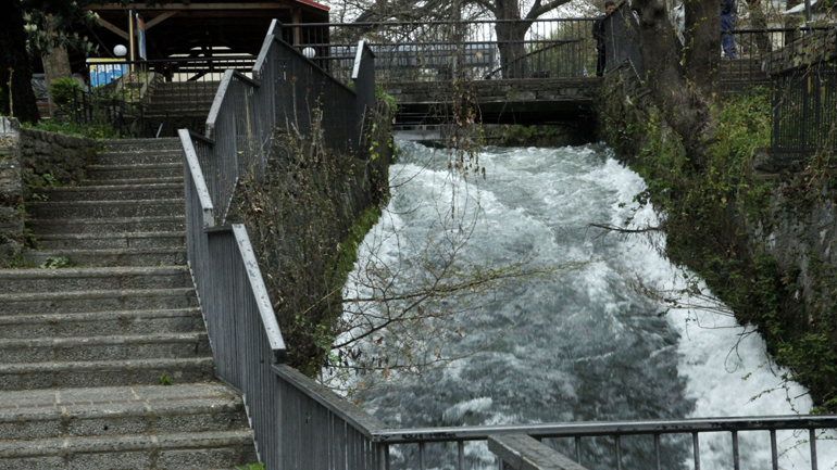 «Στερεύουν» οι καταρράκτες της Έδεσσας για λίγες ημέρες