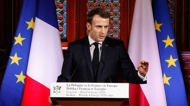 Ο Μακρόν κάλεσε την Πολωνία να ενταχθεί πλήρως στο «πολιτικό σχέδιο» της Ευρώπης