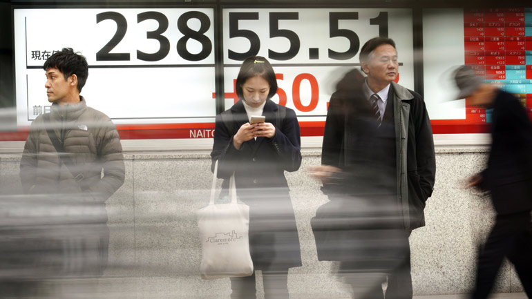 Ανοδικές τάσεις στο χρηματιστήριο του Τόκιο