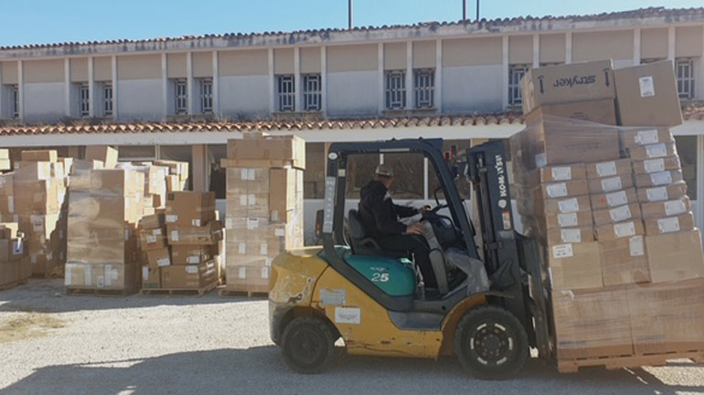 Δωρεά υγειονομικού υλικού 1 εκατ. δολαρίων στον «Ευαγγελισμό» από την «ΑΠΟΣΤΟΛΗ», τον «IOCC» και την«ΑΧΕΠΑ»