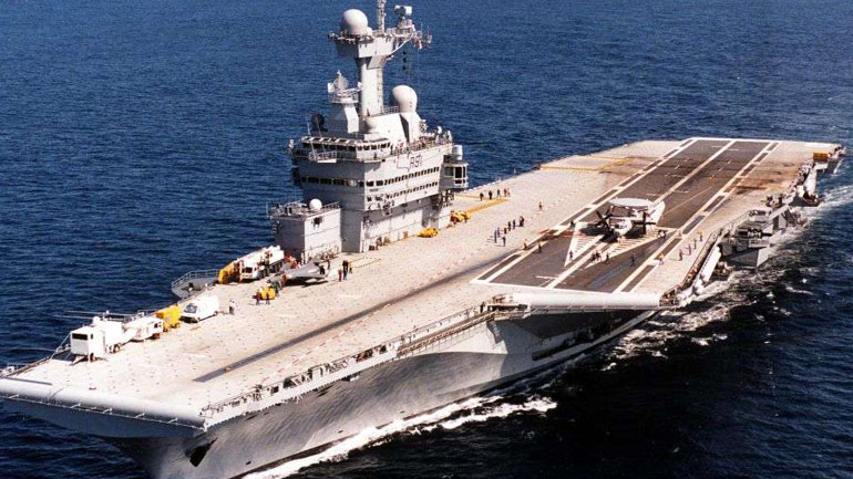 Στο τεμάχιο 8 της Κυπριακής ΑΟΖ το γαλλικό αεροπλανοφόρο Σαρλ ντε Γκωλ