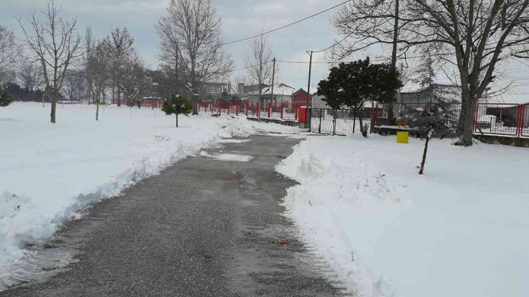 Δήμος Σουφλίου: Κλειστά τα σχολεία λόγω του χιονιά