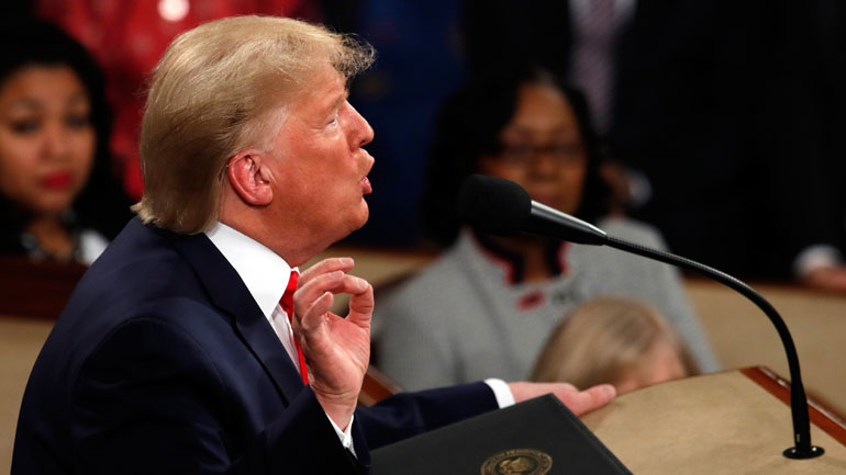 Τραμπ: Μίλησε 78 λεπτά και δεν έκανε ούτε μία αναφορά στη δίκη του