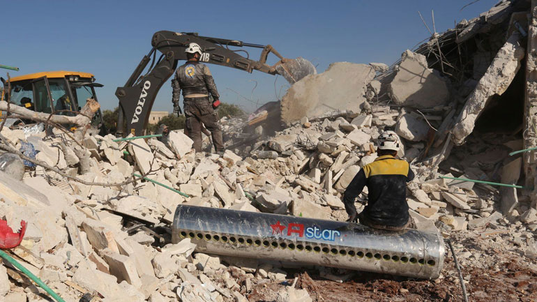 Η Ε.Ε. καλεί να τερματισθούν οι βομβαρδισμοί στην Ιντλίμπ