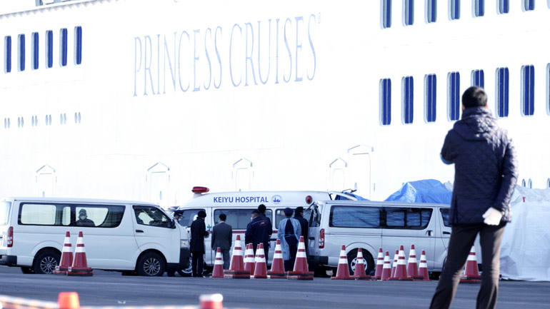 Ιαπωνία: Νέα κρούσματα κορωνοϊού σε επιβάτες κρουαζιερόπλοιου