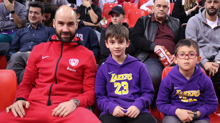 Ολυμπιακός για Σπανούλη: «Περαστικά αρχηγέ. Θα γυρίσεις πιο δυνατός»