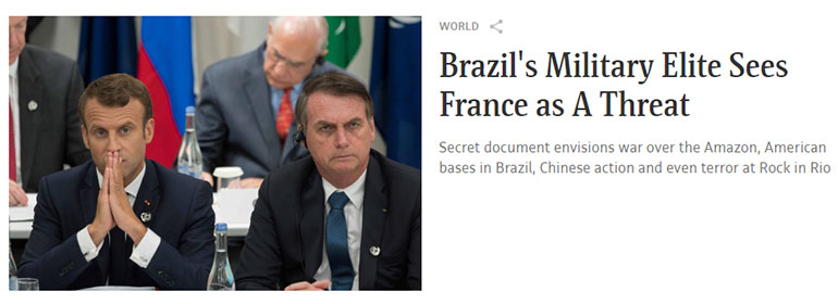 Το πρωτοσέλιδο άρθρο της εφημερίδας