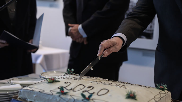 Δένδιας στην κοπή πίτας του ΥΠΕΞ: «Νέα πραγματικότητα στις διεθνείς σχέσεις της χώρας»