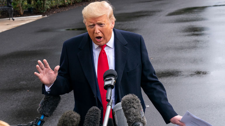 Το Κογκρέσο πρέπει να «σβήσει» το κατηγορητήριο σε βάρος του, δηλώνει ο πρόεδρος Τραμπ