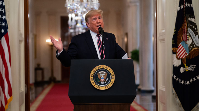 Kινέζος πρόεδρος προς Ντόναλντ Τραμπ: «Θα νικήσουμε τη μάχη με τον ιό»