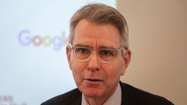 Συνάντηση του Αρχηγού ΓΕΕΘΑ με τον πρέσβη των ΗΠΑ Τζέφρι Πάιατ