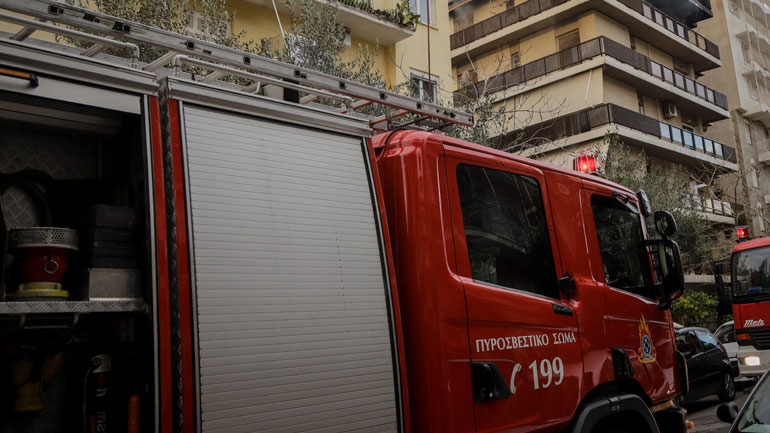 Φωτιά σε μονοκατοικία στη Θεσσαλονίκη