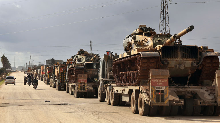 Η Τουρκία στέλνει ενισχύσεις στην επαρχία Ιντλίμπ