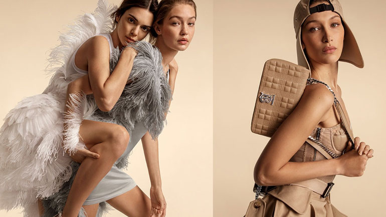 Η Kendall Jenner και οι αδελφές Hadid πρωταγωνιστούν στη νέα καμπάνια του οίκου Burberry