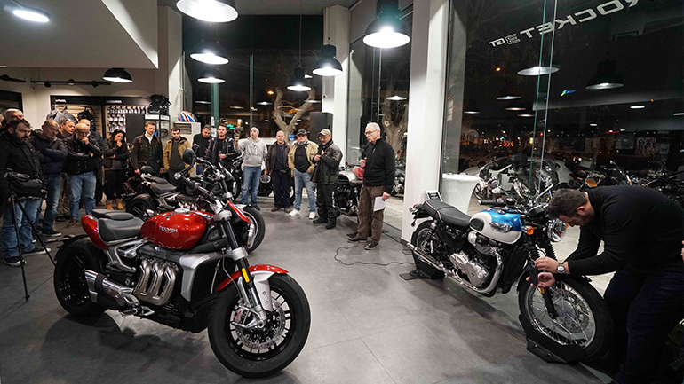 Triumph Rocket 3 R/GT: Στην Ελλάδα με κάθε επισημότητα!