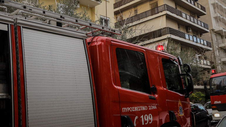 Πυρκαγιά σε αποθήκη στη Θεσσαλονίκη