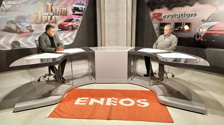 Δεξιά ο Μιχάλης Μουζούκης και αριστερά ο Στράτος Φωτεινέλης