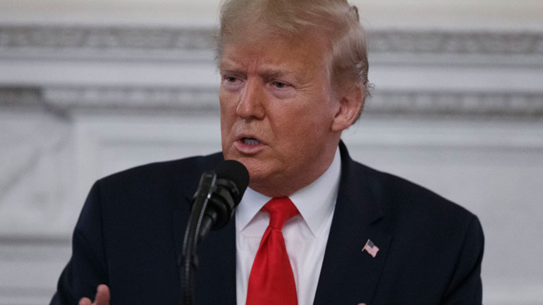 Τραμπ: Η επιδημία του κορωνοϊού θα λήξει τον Απρίλιο λόγω της ζέστης