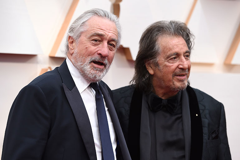 Al Pacino και Robert De Niro στο κόκκινο χαλί