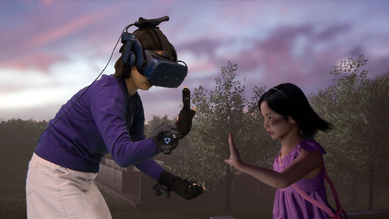 Συνάντησε τη νεκρή κόρη της μέσω εικονικής πραγματικότητας